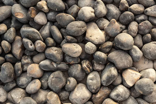 Abstract Sea Stone Texture Sea Pebbles Close — Stock Photo, Image