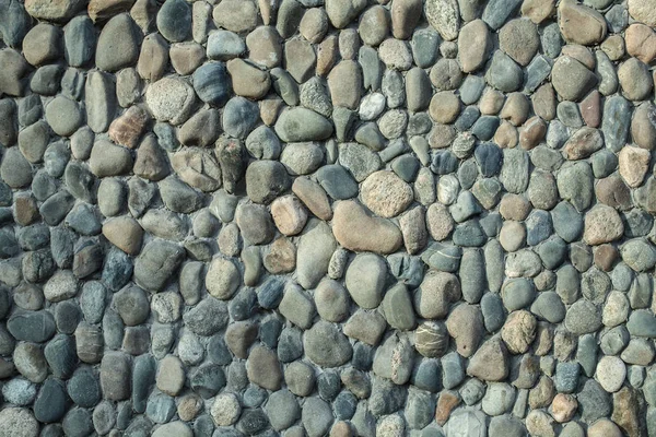 海卵石海石背景自然抛光抽象背景 — 图库照片