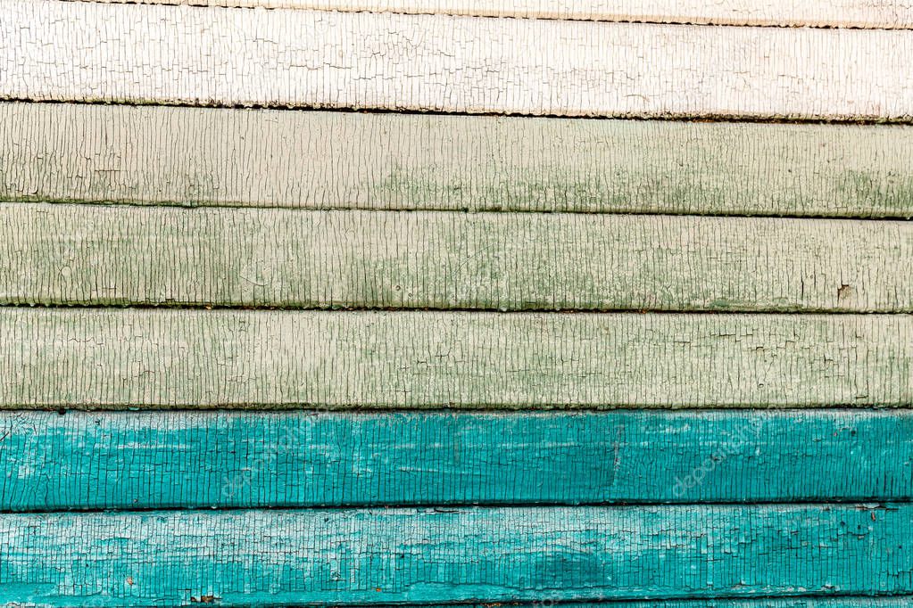 old painted colorfull horizontal wood plank background