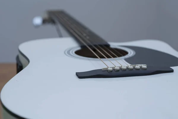 Playing Musical Analog Guitar — Stock Photo, Image