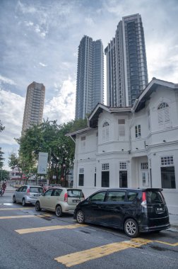 9 Eylül 2018 - Pazar etkinlik/sahne işgal Sahil Caddesi, Georgetown, Penang, Malezya.