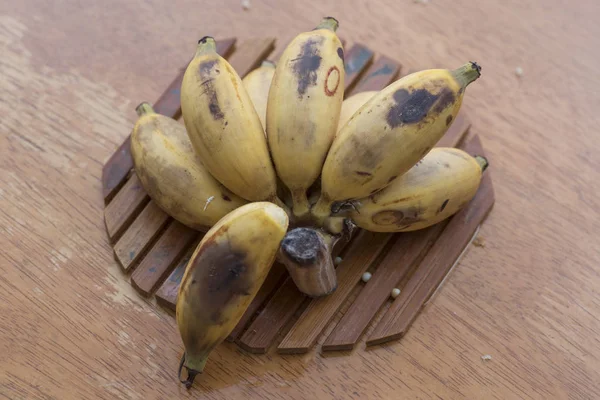 Ripe Banana Table — Stock Photo, Image