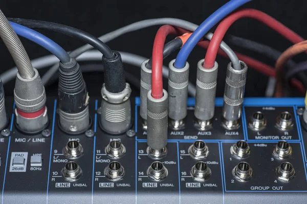 Profesionální Audio Sound System — Stock fotografie