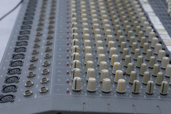 Professionelles Audio Soundsystem — Stockfoto
