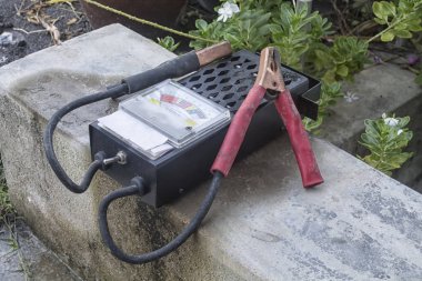 pil test cihazının görüntülenmesi