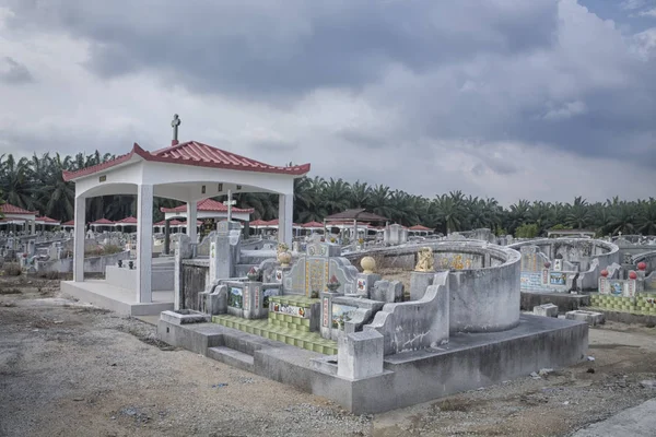 Cementerio Chino Kampong Koh Malasia —  Fotos de Stock