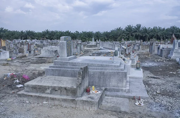 Cementerio Chino Kampong Koh Malasia —  Fotos de Stock