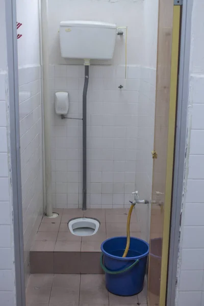 Baño Privado Humano Desechable — Foto de Stock