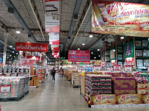 Hatyai Tayland Haziran 2019 Makro Alışveriş Merkezi Nde Satın Almak — Stok fotoğraf