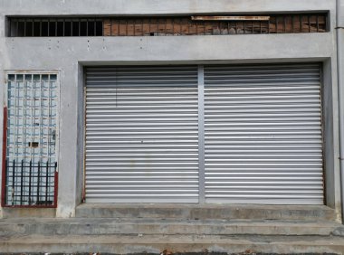 ön mağaza çelik silindir kepenk kapı.