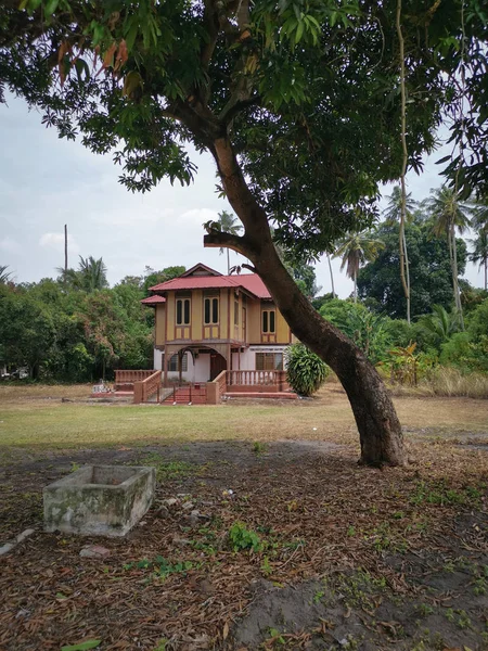 Szene Eines Verlassenen Malaysischen Ferienhauses — Stockfoto