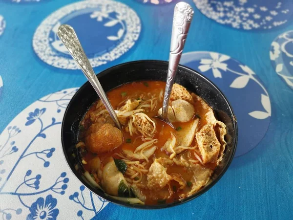 Leckeres Würziges Curry Mit Taufu — Stockfoto