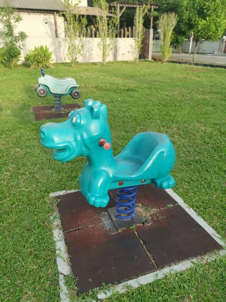 Spring Rider Toy Shake Playground — Stock fotografie