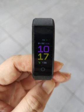 Dijital egzersiz bel saati görüntüsü