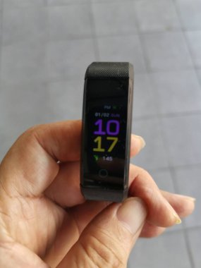 Dijital egzersiz bel saati görüntüsü