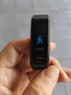 Dijital egzersiz bel saati görüntüsü