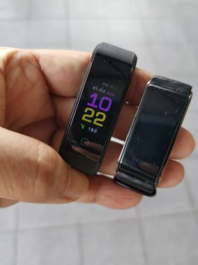 Dijital egzersiz bel saati görüntüsü