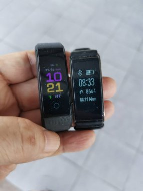 Dijital egzersiz bel saati görüntüsü