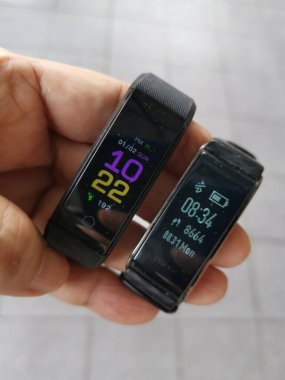 Dijital egzersiz bel saati görüntüsü