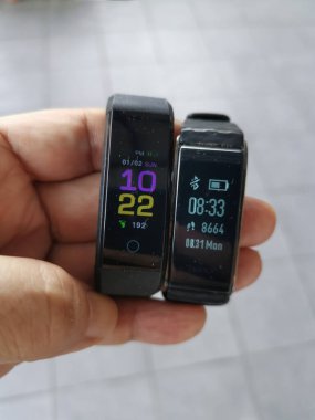 Dijital egzersiz bel saati görüntüsü