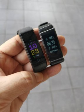 Dijital egzersiz bel saati görüntüsü