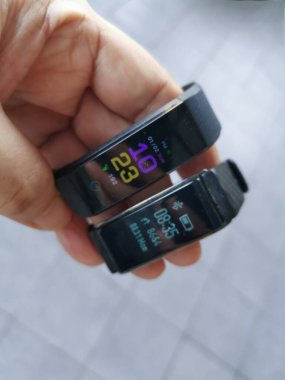 Dijital egzersiz bel saati görüntüsü