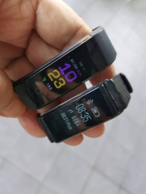 Dijital egzersiz bel saati görüntüsü