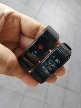 Dijital egzersiz bel saati görüntüsü