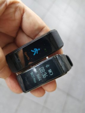 Dijital egzersiz bel saati görüntüsü