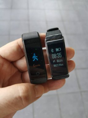 Dijital egzersiz bel saati görüntüsü