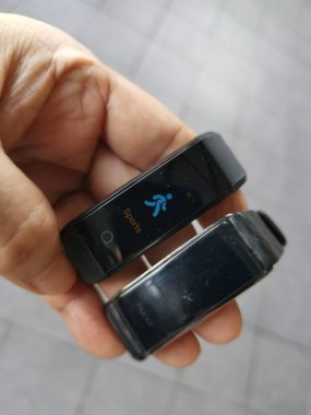 Dijital egzersiz bel saati görüntüsü