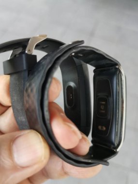 Dijital egzersiz bel saati görüntüsü