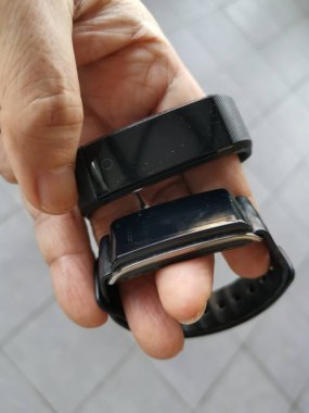 Dijital egzersiz bel saati görüntüsü