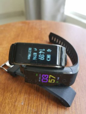 Dijital egzersiz bel saati görüntüsü