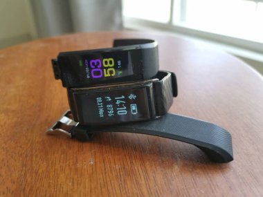 Dijital egzersiz bel saati görüntüsü