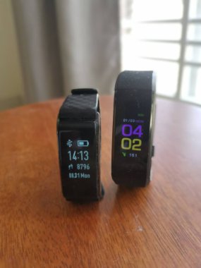 Dijital egzersiz bel saati görüntüsü