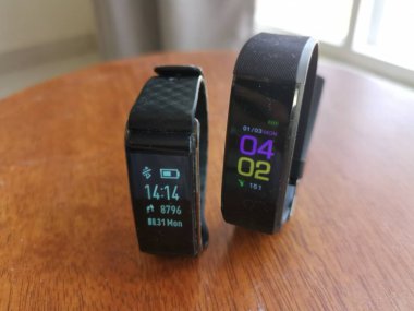 Dijital egzersiz bel saati görüntüsü