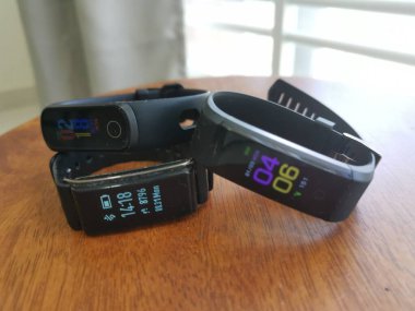 Dijital egzersiz bel saati görüntüsü