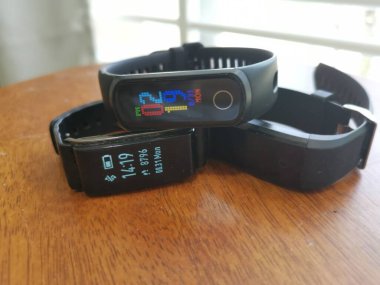 Dijital egzersiz bel saati görüntüsü