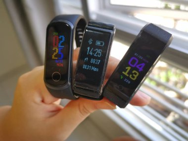 Dijital egzersiz bel saati görüntüsü