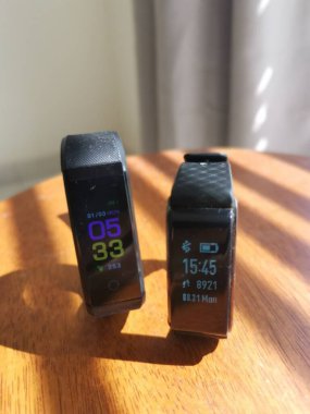 Dijital egzersiz bel saati görüntüsü