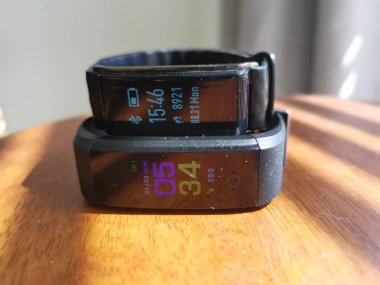 Dijital egzersiz bel saati görüntüsü