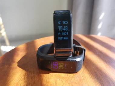 Dijital egzersiz bel saati görüntüsü