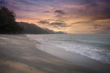 Güzel Coloful havası ve deniz manzarası.