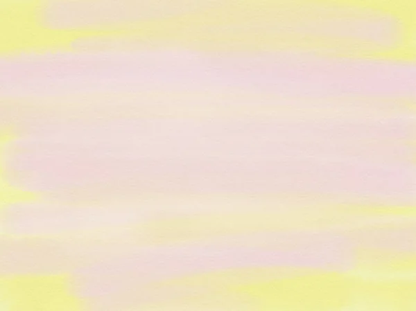 Абстрактный желтый и розовый фон с мазками кисти, растровая иллюстрация — стоковое фото