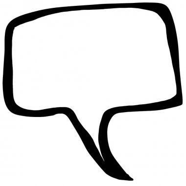 kabarcık konuşma boş alan. posterler, dergiler, kartlar için raster illüstrasyon