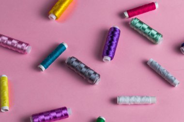 dikiş iplikleri sorunsuz patter , üstten görünüm fotoğraf