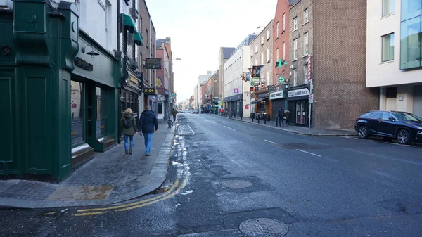 Gatuscen i Dublin, Irland — Stockfoto