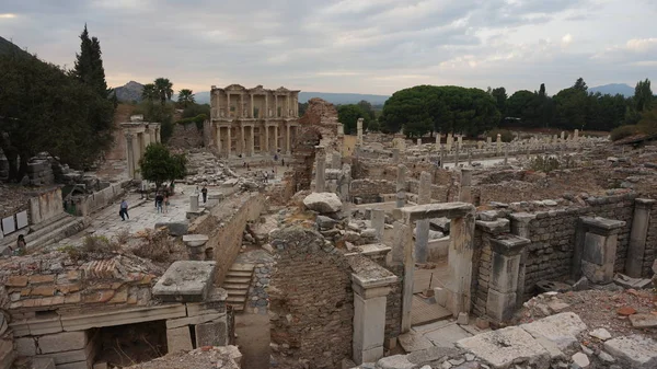 Éfeso, Turquía, antigua ciudad histórica griega —  Fotos de Stock