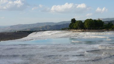 Pamukkale, Türkiye'nin doğal tavertine havuzları